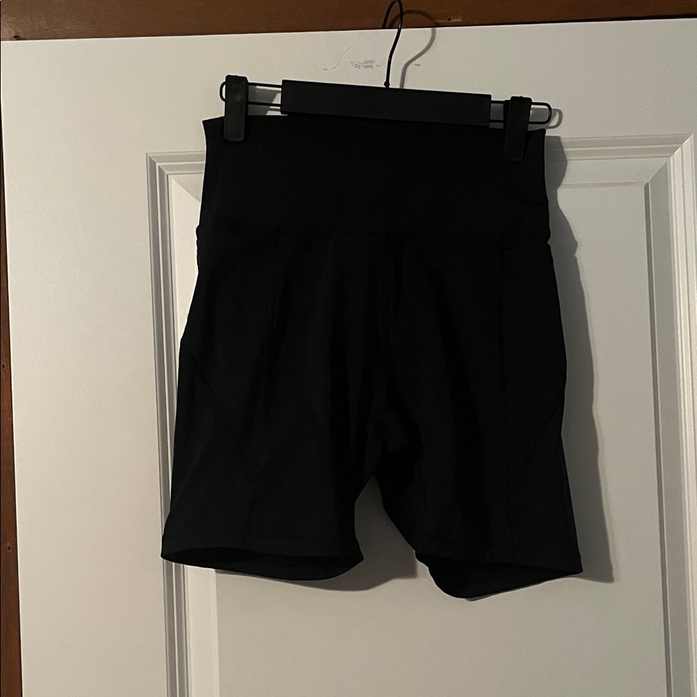 Love Tree Black High Waist Women's Shorts
